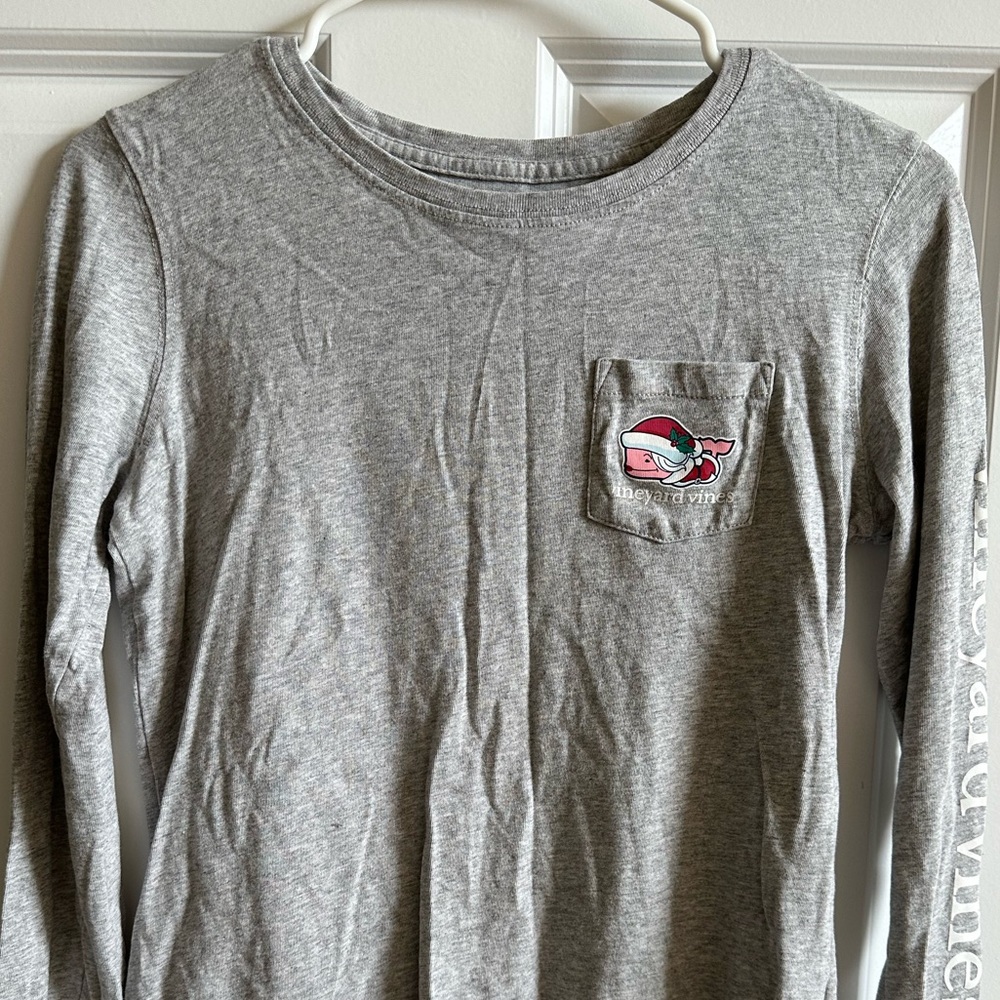 Vineyard Vines Christmas Holiday long sleeve shirt - size XXS